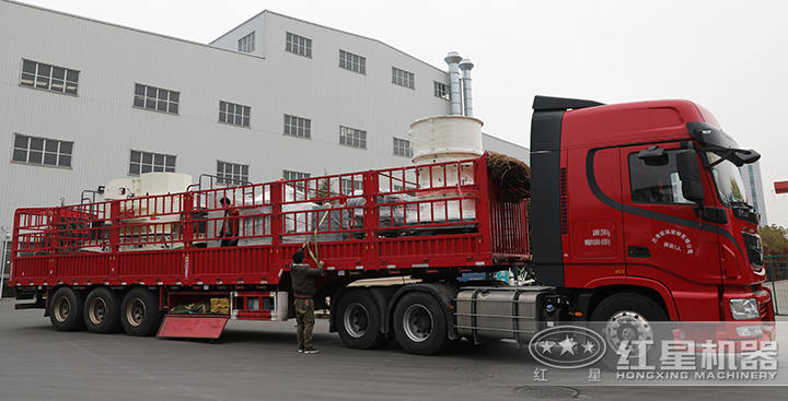 圓錐破碎機裝車、發(fā)貨
